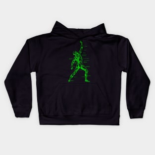 Muscular System Kids Hoodie